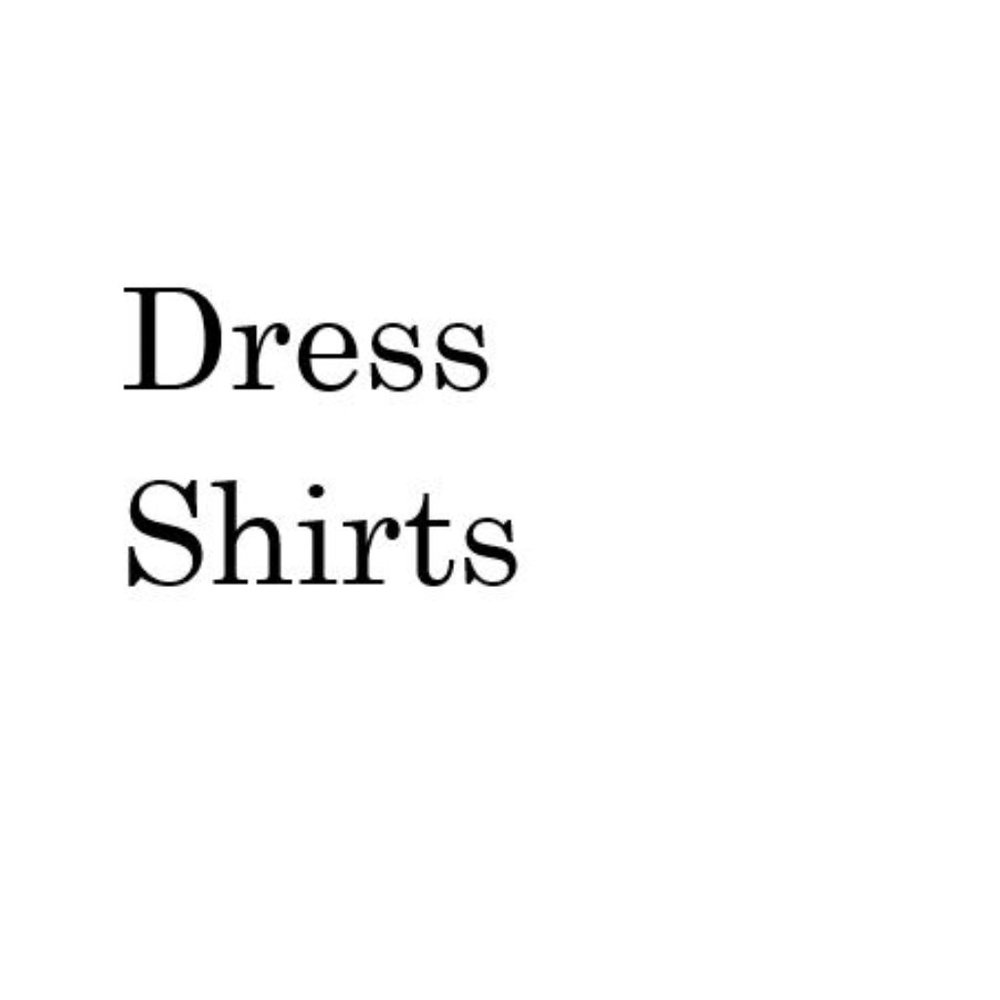 Dress Shirts